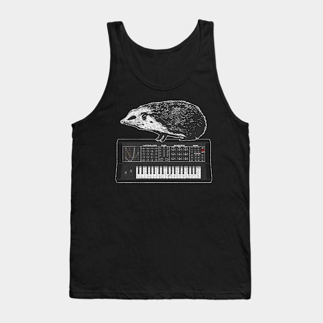 Modular Synthesizer Synth ADSR Analog Drum Machine Tank Top by Kuehni